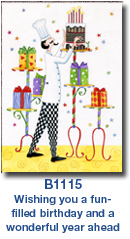 CCSB1115 Birthday Baker Custom Card